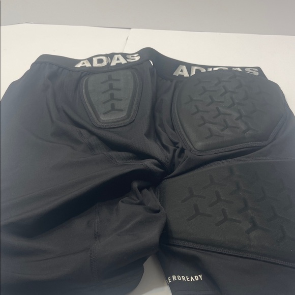 Adidas Black Protective Sports Shorts - Picture 3 of 5